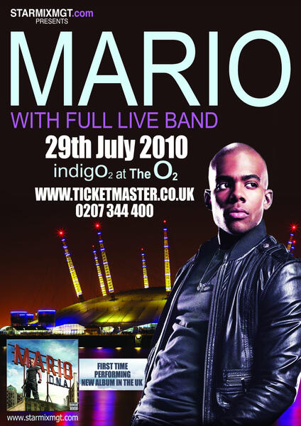 Mario at Indigo at the O2