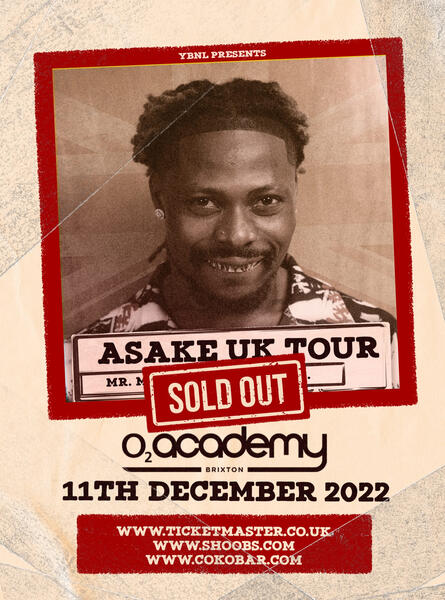 Asake (O2 Academy)