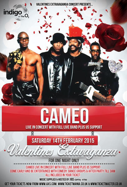 Cameo at Indigo at the O2