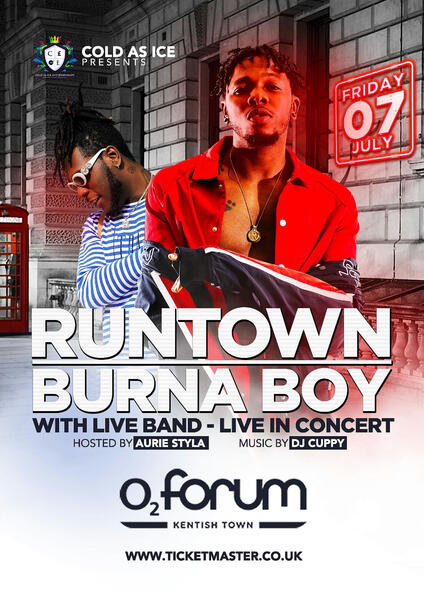 Runtown & Burna Noy at O2 Forum
